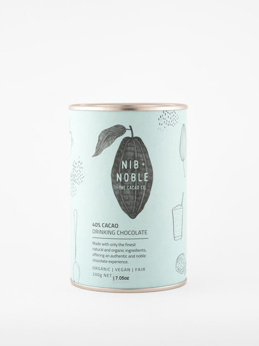 40% Cacao Organic Hot Chocolate - Nib and Noble