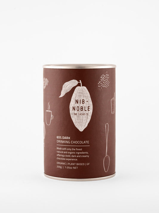 65% Dark Organic Hot Chocolate - Nib and Noble