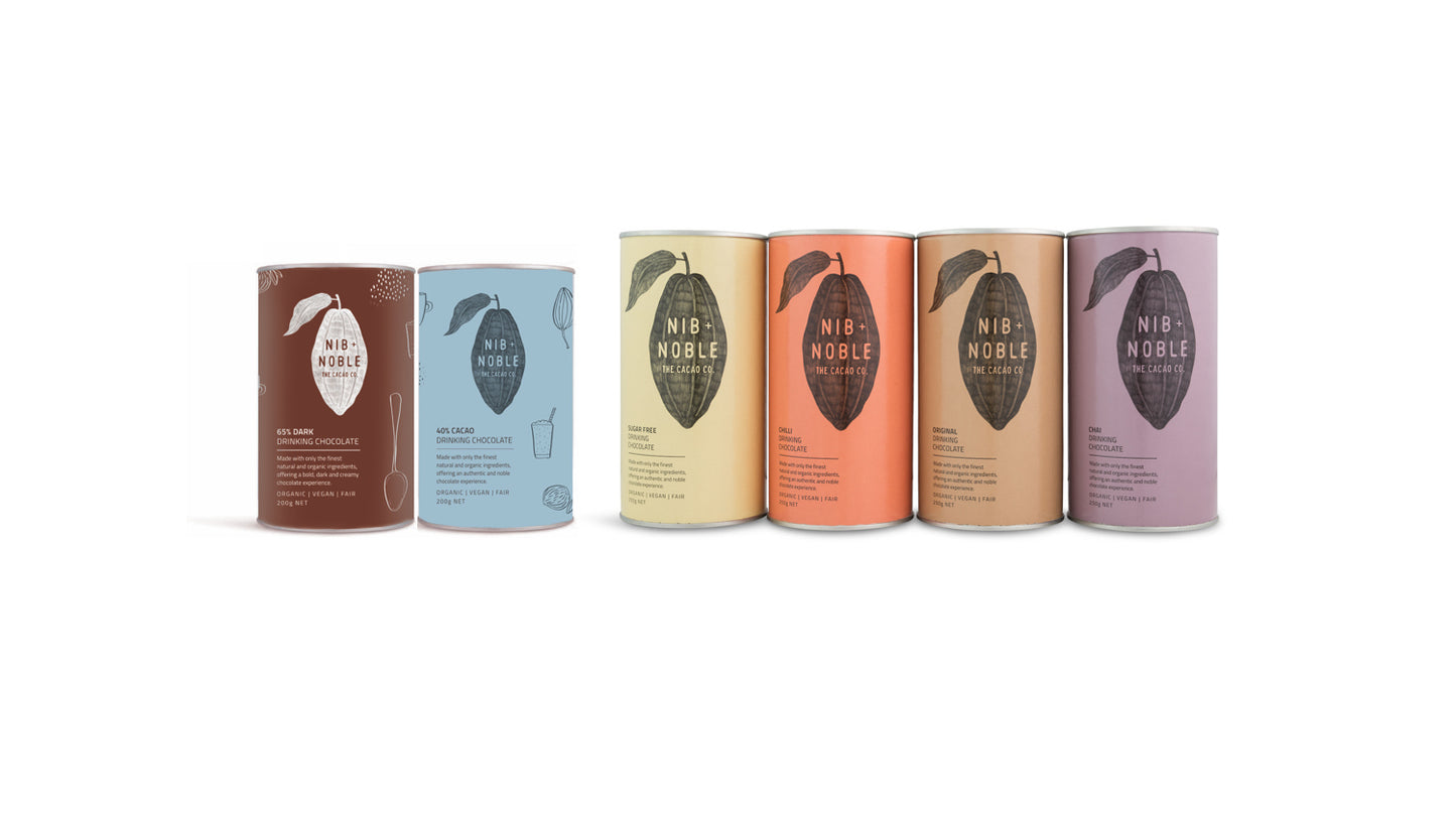 Organic Drinking Chocolate Pack (x6)